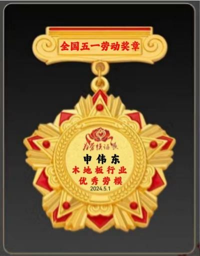木地板優(yōu)秀行業(yè)優(yōu)秀勞?！陚|